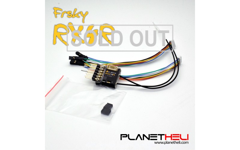 FrSky RX4R 4/16 telemetry Receiver ultra small and super light 6 pwm output